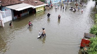 Banjir Rendam Pasuruan Jawa Timur