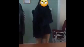 Video Mahasiswi Ngampus Pakai Celana Warna Kulit, Warganet Sentil Megawati
