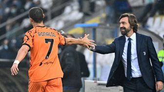 Pirlo Senang Ronaldo Tetap Berseragam Juventus Musim Depan