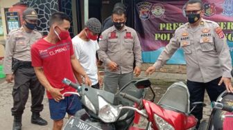 Penghasilan Sopir Pick-up Tak Cukupi Keluarga, Dua Pria Nekat Mencuri Motor