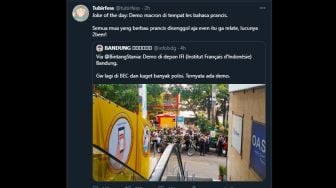 Ramai Boikot Produk Prancis, Tempat Les Bahasa Prancis Ini Ikutan Didemo