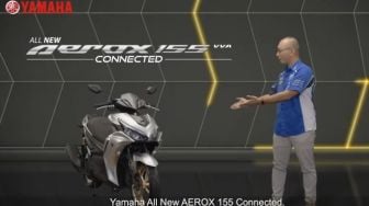 Intip Perubahan Yamaha Aerox Versi Lama dan Baru, Makin Canggih Nih!