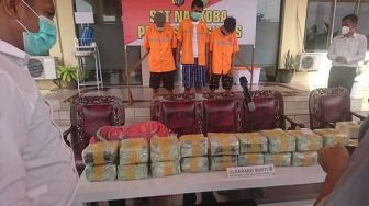 19 Kg Lebih Sabu Disita, 3 Pelaku Diamankan Polres Bengkalis