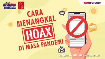 Videografis: Cara Menangkal Berita Hoax di Masa Pandemi