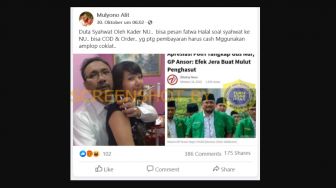 CEK FAKTA: Benarkah Kader NU Jadi Duta Syahwat?