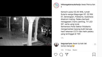 Terekam CCTV, Video Komplotan Maling Ini Dikira Cuplikan Film Horor