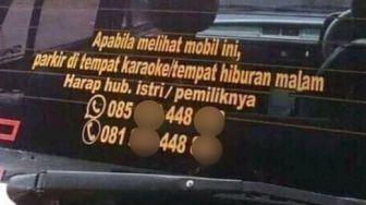 Anti Serong Kanan-kiri, Stiker Mobil Ini Ampuh Cegah Pasangan Selingkuh