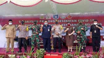 Forkopimda Provinsi Babel Gelar Sosialisasi Protokol Kesehatan Covid-19