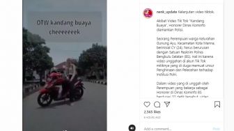 Bikin Konten' OTW Kandang Buaya' di Kantor Polisi, Dua Perempuan Diciduk