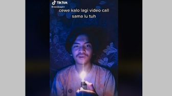 Cowok Ini Bongkar "Rahasia" Cewek Saat Video Call, Warganet: Yah Ketahuan!