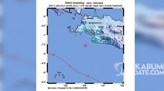 Sukabumi Diguncang Gempa Bumi Magnitudo 5.2