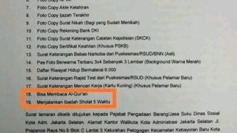 Anak Buah Anies Bantah Bisa Baca Al-Qur'an Jadi Syarat Terima Pegawai Dinsos