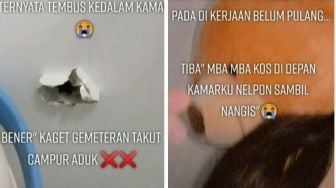 Viral Modus Intip Kamar Kos Cewek dengan Cara Melubangi Dinding