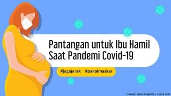 INFOGRAFIS: Pantangan untuk Ibu Hamil Saat Pandemi Covid-19