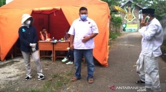 GTPP Covid-19 Garut Evakuasi 38 Santri dan Pengurus Ponpes ke Rumah Sakit