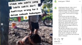 Viral Video Dua Sejoli Berkelahi, Ceweknya Pasrah Dilempar Air Kemasan