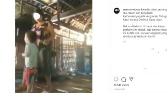 Viral Video Emak-emak Tunjukkan Kemaluan saat Marahi Anaknya