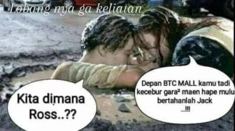 Viral Meme Satire 'Titanic', Jalan Depan BTC Mal Bekasi Akhirnya Diperbaiki