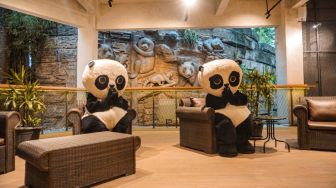 Royal Safari Garden Bikin Sensasi Menginap Bareng Panda