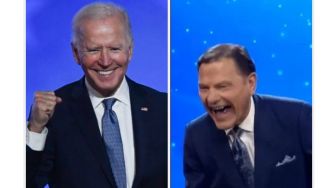 Dengar Joe Biden Menang, Seorang Pendeta Tertawa Bak Joker saat Khotbah