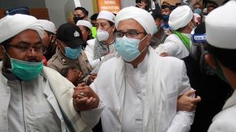 Viral! Laskar Pendekar Banten Minta Maaf ke Habib Rizieq