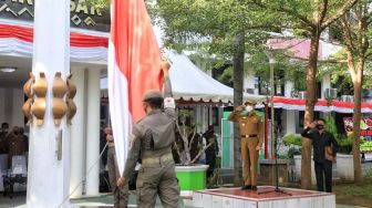 Peringatan Hari Pahlawan di Kota Makassar Terapkan Protokol Kesehatan