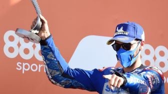 Cedera saat Latihan, Alex Rins Dipastikan Absen di MotoGP Catalunya