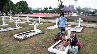 Taman Makam Pahlawan Pekanbaru Disatroni Maling, Pagar hingga Kabel Raib