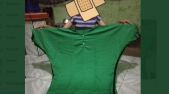 Pesan Rok di Olshop Malah Dapat Baju Raksasa, Warganet: Itu Mah Baju Nabi!