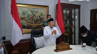 Maruf Amin Anjurkan Penduduk Zona Merah Covid-19 Tetap Beribadah di Rumah