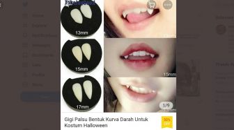 Kocak! Niat Cosplay Jadi Vampir, Warganet Ini Malah Mirip Kelinci
