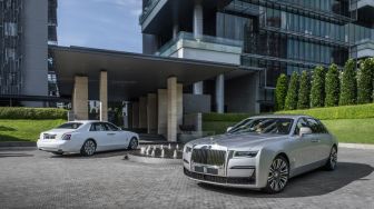 New Rolls-Royce Ghost Mendarat di Singapura, Ini Penampakan Perdananya