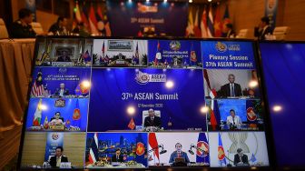 KTT ASEAN ke-37 di Vietnam Digelar Secara Virtual