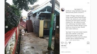 Kejam! Satu Keluarga Positif Corona, Warga Blokade Jalan ke Rumah Mereka