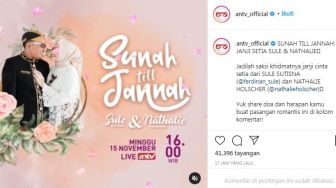 LIVE STREAMING: Detik-detik Akad Nikah Sule dan Nathalie Holscher