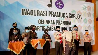 Kwarcab Kabupaten Bogor Gelar Inagurasi Pramuka Garuda