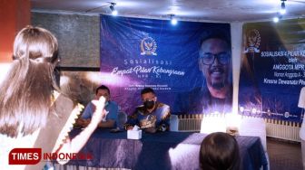 Kresna Dewanata Minta Duta Pancasila Bantu Sosialisasi 4 Pilar Kebangsaan