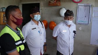 Sekda Sedana Merta Monitoring Ruas Jalan Sibetan-Kuta Bali