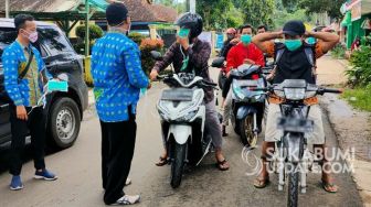 Zona Hijau, Satgas Covid-19 Kalibunder Sukabumi Tetap Sosialisasikan 3M