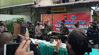 Polisi Gagalkan Pengiriman 15 Kg Sabu, 2 Pelaku Ditembak Mati