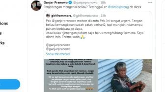 Lagi, Ganjar Pranowo Selesaikan Masalah dengan Cepat lewat Medsos