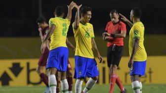 Gol Tunggal Roberto Firmino Bawa Brasil Kalahkan Venezuela