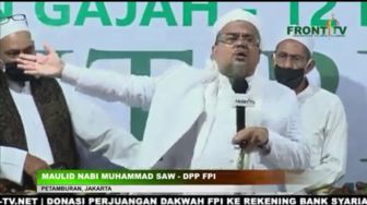 Satpol PP Kalah Jumlah Tak Bubarkan Acara Habib Rizieq: Kami Cuma 200 Orang
