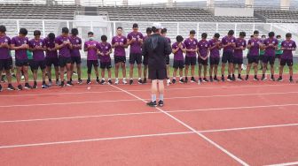 Kunjungi Latihan Timnas U-19, Ketum PSSI Ingatkan Soal Ini ke Para Pemain