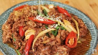 Resep Tumis Daging Pedas Ala Korea, Menggoda Banget!