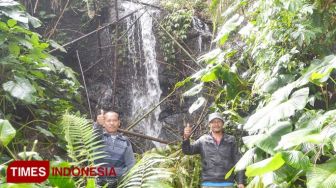 Cinta Kasih Waterfall an Untouched Place with Hundreds Beauty