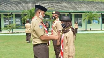 Perjusami Saka Wira Kartika Terapkan Prokes