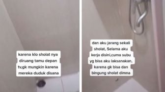 Viral Curhatan ART Terpaksa Salat di WC, Gegara Rumah Majikan Sempit