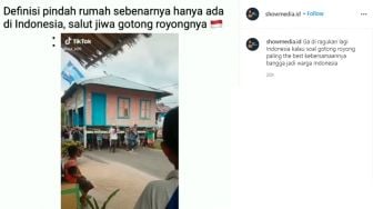 Momen Pindahan Bikin Publik Kagum, Viral Sekampung Angkat Satu Rumah