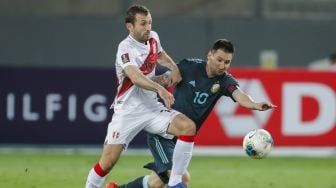 Hasil Peru vs Argentina, Albiceleste Menang 2-0